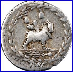 République romaine Mn. Fonteius Denier 85 BC Rome