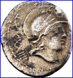 République romaine P. Satrienus Denier 77 BC Rome