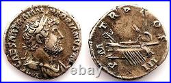 Roma-Adriano. Denier Galera. Rome 119-122 D. C. EBC Xf- Argent 3,3 G. Rare