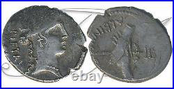 Romains Monnaies Circulation Numéro FFC1075 BC Denier / Famille