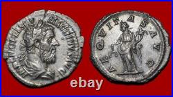 Roman Coin Macrin Denier, Aequitas, Rome, SUP/SPL, R2 500DMCR1