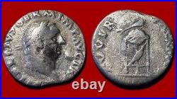Roman Denarius Vitellius Denier, Trépied, Rome, R1, TB 200DVIT1