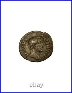 Rome Empire Antonin le Pieux Denier Argent, Aigle 161 Rome