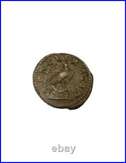 Rome Empire Antonin le Pieux Denier Argent, Aigle 161 Rome