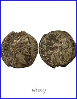 Rome Empire Antonin le Pieux Denier Argent, Liberalitas debout 145 Rome