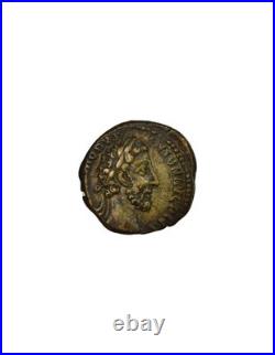 Rome Empire Commode Denier Argent, Minerve debout 184 Rome