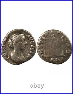 Rome Empire Crispine Denier Argent, Autel 180 / 183, Rome