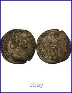 Rome Empire Faustine Jeune Denier Argent, Hilaritas 161 /164 Rome