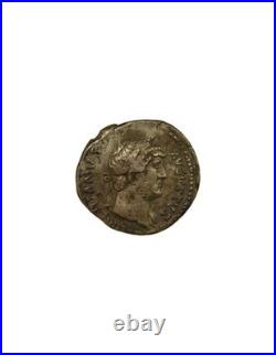 Rome Empire Hadrien Denier Argent, Hercule assis 126 Rome