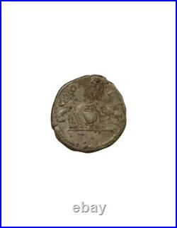 Rome Empire Hadrien Denier Argent, Instruments Pontificaux 125 / 128 Rome