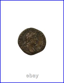 Rome Empire Hadrien Denier Argent, Roma Assise 123 Rome