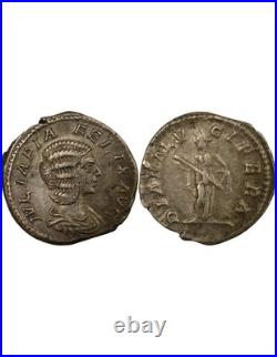 Rome Empire Julia Domna Denier, Diane 214 Rome