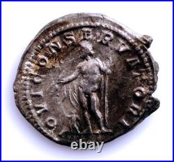 Rome Empire Macrin. Denier, Rome 217 P. C. Argent 3,5 G. Rare