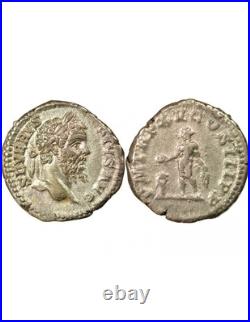 Rome Empire Septime Sévère Denier Argent, Génie 207 Rome