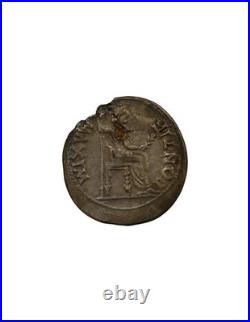 Rome Empire Tibère Denier Fourré, Pax Lyon