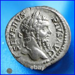 SEPTIME SEVERE Denier Jupiter RIC. 216