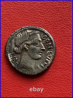 Scribonia, Puteal, Denier, 62 BC, Rome, Argent, SUP, Crawford416/1