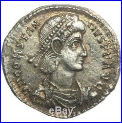 Silique constantin Roman Coin Denier Constantin