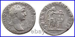 TRAJAN 97-117 denier Rome, 111 SPQROPTIMO PRINCIPI /DA/CI/CA Rare TRAJAN 97-117 denier Rome, 111 SPQROPTIMO PRINCIPI /DA/CI/CA Rare
