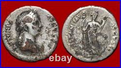 TRÈS RARE Antonia la Jeune Denier, Cérès, Rome, TB+, R3 450DAJ1