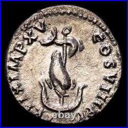 Tito. Denier. 89 apr. J. C. Rome. (Ric-112). (Bmcre-72). (Rsc-309). Ag
