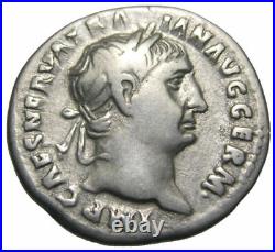 Trajan AR Denier (102 après JC), Victoire