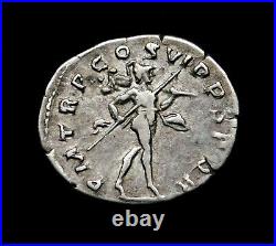 Trajan. Exceptionnelle Denier D'Argent, Circa Ad 114-116. Ancien Romain Pièce