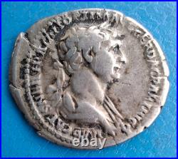Trajan Traianus, denier PMTRP VI PP SPQR / PRO / VID