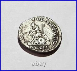 Tres Rare Denier Trajan Denarius DACIA CAPTA 109 108 AD Roman Empire 3.07g TTB