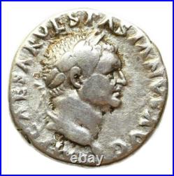 VESPASIANUS VESPASIAN VESPASIEN (69-79) denier 70 Rome