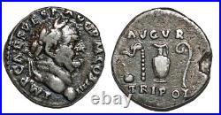 VESPASIEN Denier AVGVR TRI POT +71 ROME RCV. 2282 VESPASIEN Denier AVGVR TRI POT +71 ROME RCV. 2282