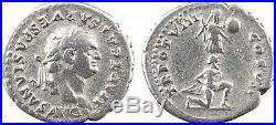Vespasien, denier, Rome, 79, TR POT VIII COS VII 19